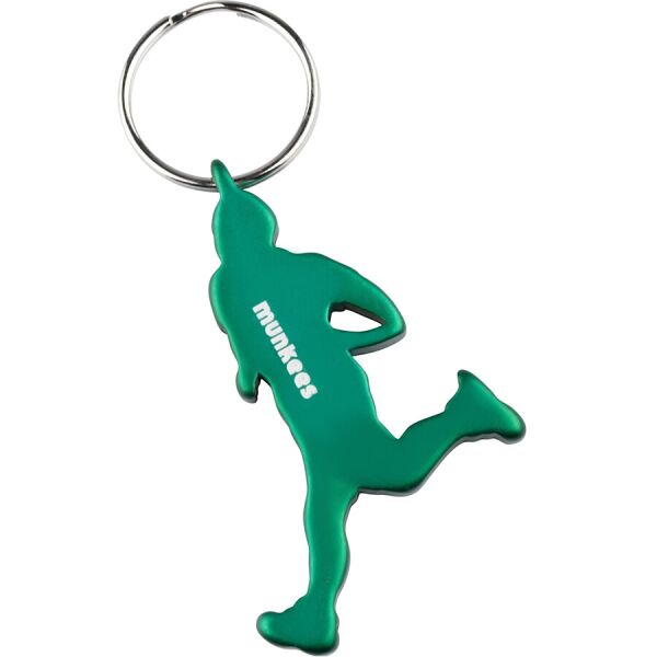 Munkees 3526 брелок-открывашка Runner green