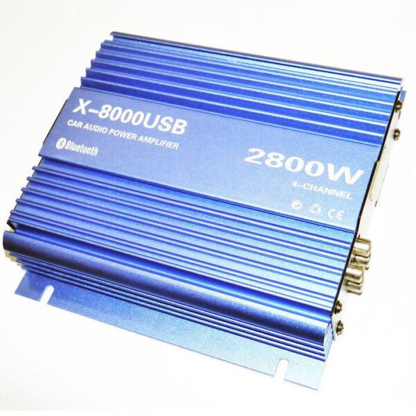 Усилитель звука RIAS X-8000 USB USB/FM/MP3 Bluetooth 4х канальный 2800W Blue (4_82800625090)
Усилитель звука RIAS X-8000 USB USB/FM/MP3 Bluetooth 4х канальный 2800W Blue (4_82800625090)