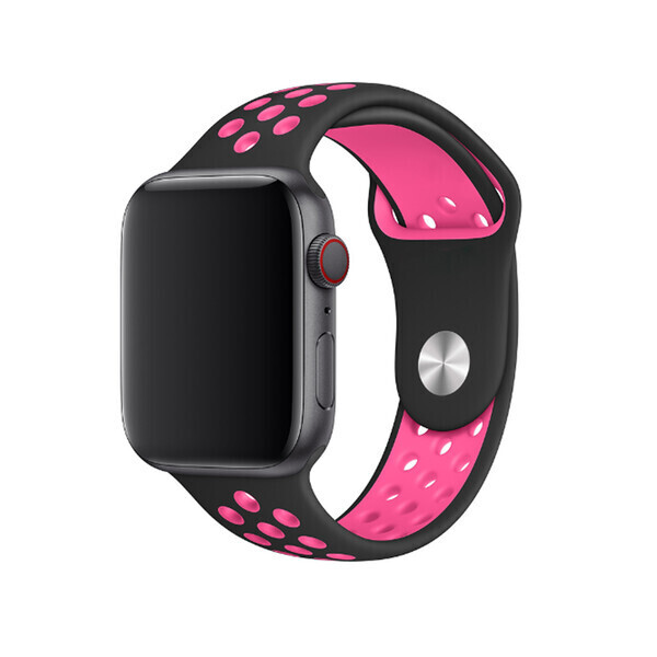 Ремешок iLoungeMax Nike Sport Band Black | Pink для Apple Watch 42mm | 44mm SE | 6 | 5 | 4 | 3 | 2 | 1 OEM
Ремешок iLoungeMax Nike Sport Band Black | Pink для Apple Watch 42mm | 44mm SE | 6 | 5 | 4 | 3 | 2 | 1 OEM