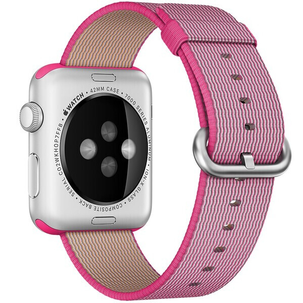 Нейлоновый ремешок iLoungeMax Woven Nylon Pink для Apple Watch 42mm | 44mm SE | 6 | 5 | 4 | 3 | 2 | 1
Нейлоновый ремешок iLoungeMax Woven Nylon Pink для Apple Watch 42mm | 44mm SE | 6 | 5 | 4 | 3 | 2 | 1