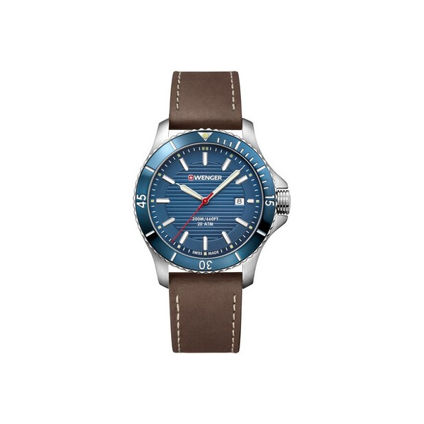 Часы Wenger 01.0641.130 Seaforce Herren 43mm 20ATM