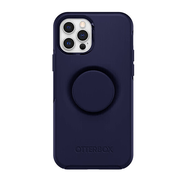 Противоударный чехол-подставка (с попсокетом) iLoungeMax Otter + Pop Symmetry Series Dark Blue для iPhone 12 | 12 Pro
Противоударный чехол-подставка (с попсокетом) iLoungeMax Otter + Pop Symmetry Series Dark Blue для iPhone 12 | 12 Pro