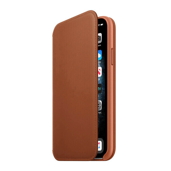Кожаный чехол-бумажник iLoungeMax Leather Folio Sanddle Brown для iPhone 11 Pro Max OEM
Кожаный чехол-бумажник iLoungeMax Leather Folio Sanddle Brown для iPhone 11 Pro Max OEM
