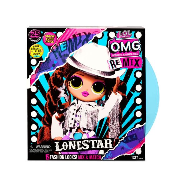Игровой L.O.L. Surprise! набор с куклой L.O.L. Surprise! серии O.M.G. Remix» — Леди-Кантри» (567233)
Игровой L.O.L. Surprise! набор с куклой L.O.L. Surprise! серии O.M.G. Remix» — Леди-Кантри» (567233)