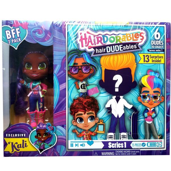 Набор Just Play Hairdorables Kali Модная парочка сюрприз 2 куклы мальчик и девочка Кали
Набор Just Play Hairdorables Kali Модная парочка сюрприз 2 куклы мальчик и девочка Кали
