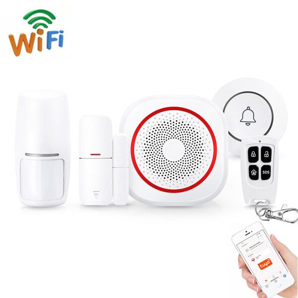 Беспроводная Wi-Fi сигнализация + дверной звонок Digital Lion SAS-02w | комплект с сиреной ,Tuya, Android /
Беспроводная Wi-Fi сигнализация + дверной звонок Digital Lion SAS-02w | комплект с сиреной ,Tuya, Android /