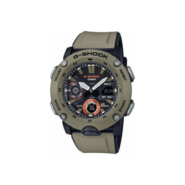 Часы Casio GA-2000-5AER G-Shock 46mm 20ATM