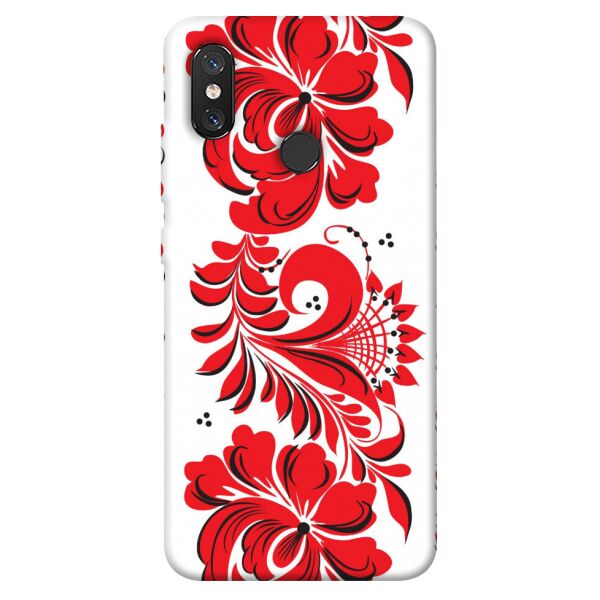 Чехол itsPrint Червона вишиванка для Xiaomi Mi 8