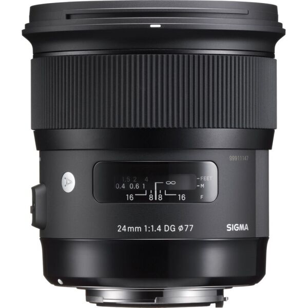 Объектив Sigma A 24mm F1.4 DG HSM - stałoogniskowy z mocowaniem L-mount Sigma A 24mm F1.4 DG HSM L-mount
Объектив Sigma A 24mm F1.4 DG HSM - stałoogniskowy z mocowaniem L-mount Sigma A 24mm F1.4 DG HSM L-mount