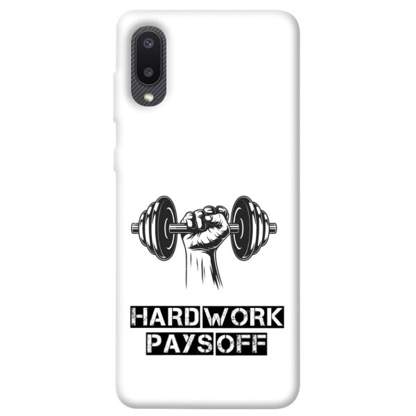 Чехол itsPrint Hard work pays off для Samsung Galaxy A02
Чехол itsPrint Hard work pays off для Samsung Galaxy A02