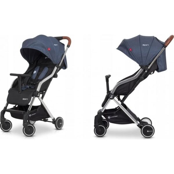 Коляска детская прогулочная Euro-Cart SPIN с практичным чехлом с ручками + многопозиционный большой капюшон Синий/Черный
Коляска детская прогулочная Euro-Cart SPIN с практичным чехлом с ручками + многопозиционный большой капюшон Синий/Черный