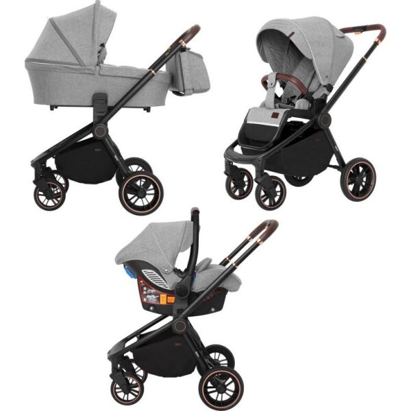 Коляска универсальная 3 в 1 Carrello Epica CRL-8511/1 Silver Grey на черной раме + дождевик + чехол на ножки и сумка
Коляска универсальная 3 в 1 Carrello Epica CRL-8511/1 Silver Grey на черной раме + дождевик + чехол на ножки и сумка