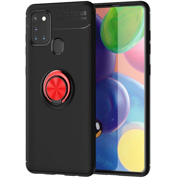TPU чехол Deen ColorRing под магнитный держатель (opp) для Samsung Galaxy A21s Черный / Красный
TPU чехол Deen ColorRing под магнитный держатель (opp) для Samsung Galaxy A21s Черный / Красный