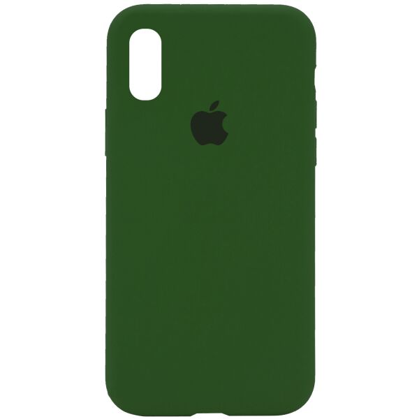 Чехол Silicone Case Full Protective (AA) для Apple iPhone X (5.8";) / XS (5.8";) Зеленый / Dark Olive
Чехол Silicone Case Full Protective (AA) для Apple iPhone X (5.8";) / XS (5.8";) Зеленый / Dark Olive