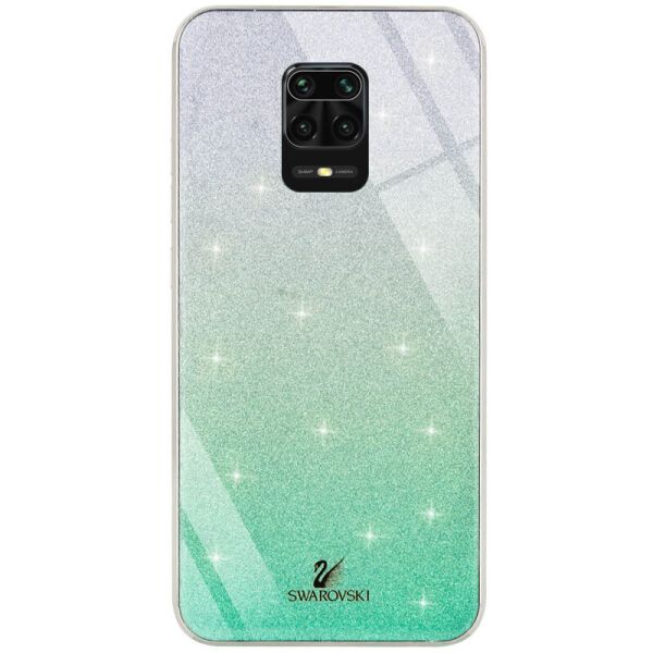 TPU+Glass чехол Swarovski для Xiaomi Redmi Note 9s / Note 9 Pro / Note 9 Pro Max Бирюзовый
TPU+Glass чехол Swarovski для Xiaomi Redmi Note 9s / Note 9 Pro / Note 9 Pro Max Бирюзовый