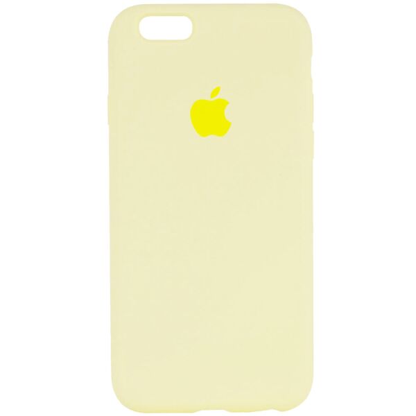 Чехол Silicone Case Full Protective (AA) для Apple iPhone 6/6s (4.7") Желтый / Mellow Yellow
Чехол Silicone Case Full Protective (AA) для Apple iPhone 6/6s (4.7") Желтый / Mellow Yellow