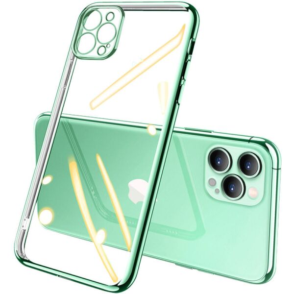 Прозрачный силиконовый чехол с глянцевой окантовкой Full Camera для Apple iPhone 12 Pro Max (6.7") Зеленый
Прозрачный силиконовый чехол с глянцевой окантовкой Full Camera для Apple iPhone 12 Pro Max (6.7") Зеленый