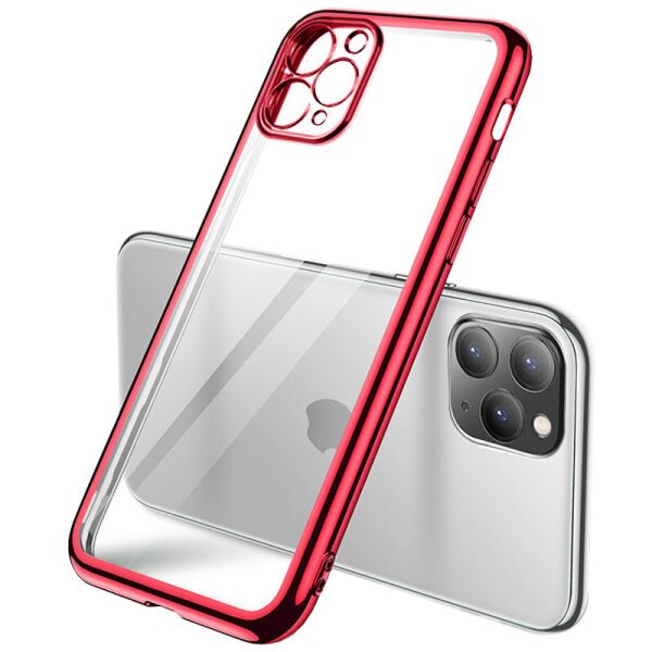 Прозрачный силиконовый чехол с глянцевой окантовкой Full Camera для Apple iPhone 11 Pro Max (6.5") Красный
Прозрачный силиконовый чехол с глянцевой окантовкой Full Camera для Apple iPhone 11 Pro Max (6.5") Красный