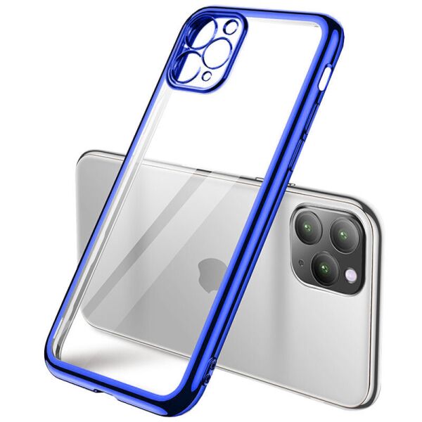 Прозрачный силиконовый чехол с глянцевой окантовкой Full Camera для Apple iPhone 11 Pro Max (6.5") Синий
Прозрачный силиконовый чехол с глянцевой окантовкой Full Camera для Apple iPhone 11 Pro Max (6.5") Синий