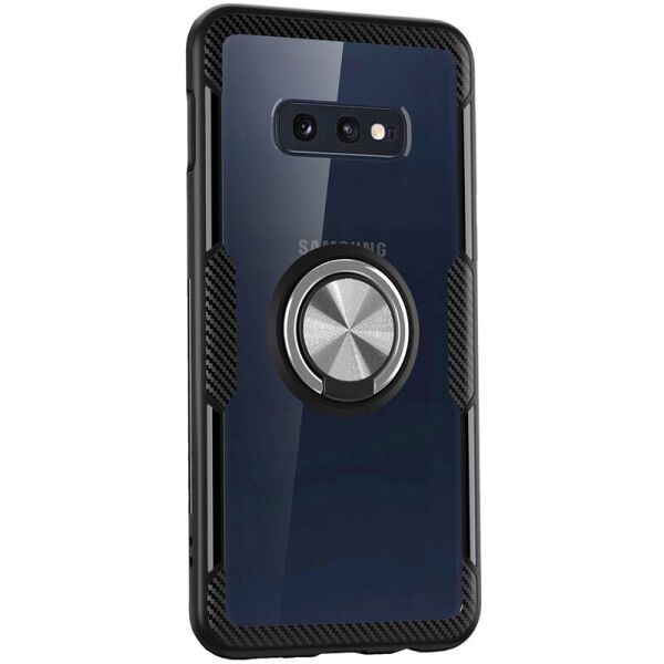 TPU+PC чехол Deen CrystalRing for Magnet (opp) для Samsung Galaxy S10e Бесцветный / Черный
TPU+PC чехол Deen CrystalRing for Magnet (opp) для Samsung Galaxy S10e Бесцветный / Черный