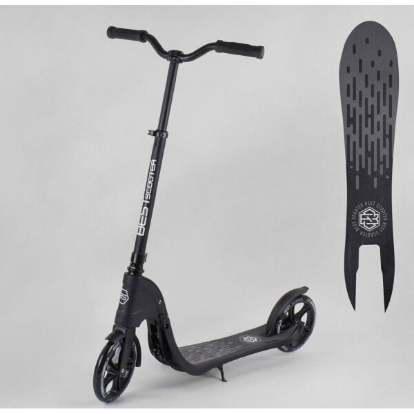 Самокат для детей и взрослых прогулочный 72378 'Best Scooter' с высокопрочной конструкцией, черный
Самокат для детей и взрослых прогулочный 72378 'Best Scooter' с высокопрочной конструкцией, черный