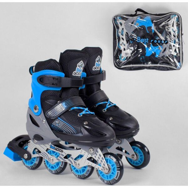 Раздвижные детские ролики Best Roller 50011-М размер 34-37 колёса PVC d – 7 см со светом в сумке синий
Раздвижные детские ролики Best Roller 50011-М размер 34-37 колёса PVC d – 7 см со светом в сумке синий