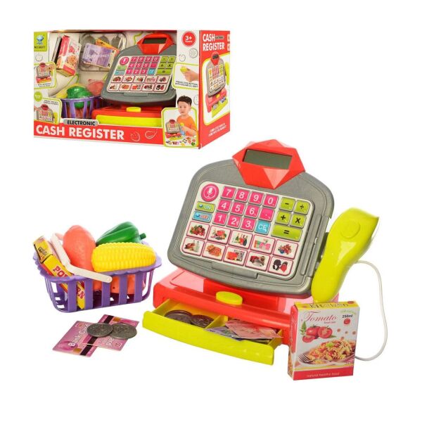 Игровой набор Кассовый аппарат 66077 с калькулятором, микрофоном и сканером, продукты и деньги в комплекте
Игровой набор Кассовый аппарат 66077 с калькулятором, микрофоном и сканером, продукты и деньги в комплекте