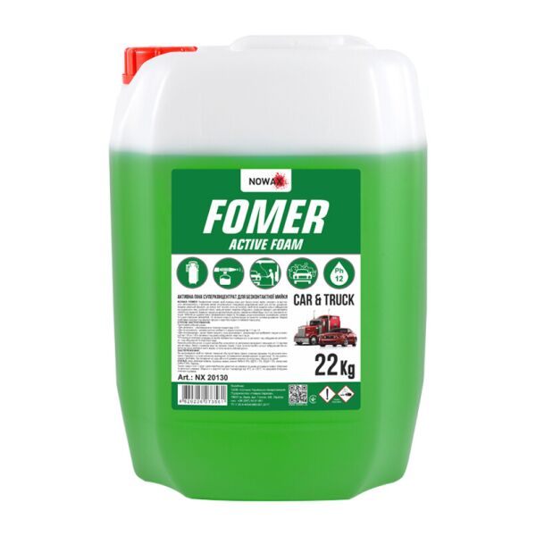Піна активна концентрат для безконтактної мийки NOWAX FOMER ACTIVE FOAM 22Kg 1:50 ;1:40 (балон)
Піна активна концентрат для безконтактної мийки NOWAX FOMER ACTIVE FOAM 22Kg 1:50 ;1:40 (балон)