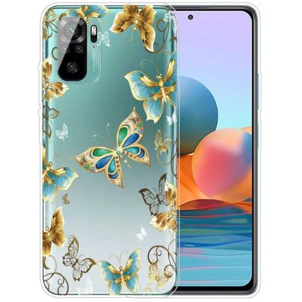 Силиконовый (TPU) чехол Deexe Pretty Glossy для Xiaomi Redmi Note 10 / Note 10s - Gold Butterfly
Силиконовый (TPU) чехол Deexe Pretty Glossy для Xiaomi Redmi Note 10 / Note 10s - Gold Butterfly
