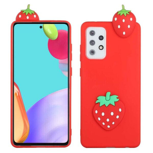 Силиконовый (TPU) чехол UniCase 3D Cartoon Pattern для Samsung Galaxy A52 (A525) - Strawberry
Силиконовый (TPU) чехол UniCase 3D Cartoon Pattern для Samsung Galaxy A52 (A525) - Strawberry