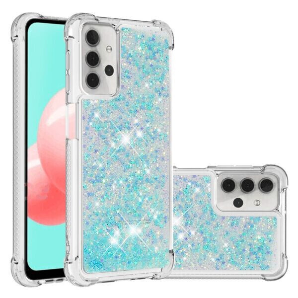 Силиконовый (TPU) чехол Deexe Liquid Glitter для Samsung Galaxy A32 5G (А326) - Baby Blue
Силиконовый (TPU) чехол Deexe Liquid Glitter для Samsung Galaxy A32 5G (А326) - Baby Blue