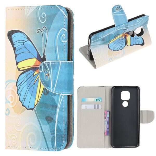 Чехол-книжка Deexe Color Wallet для Motorola Moto E7 Plus / Moto G9 Play - Blue Butterfly
Чехол-книжка Deexe Color Wallet для Motorola Moto E7 Plus / Moto G9 Play - Blue Butterfly