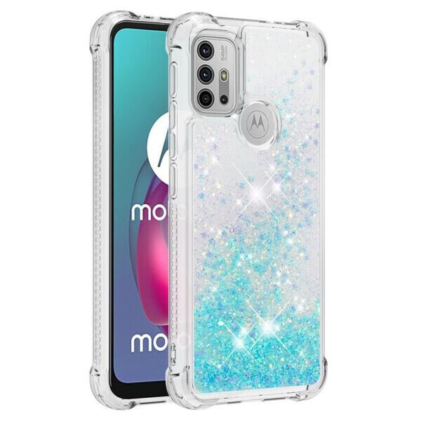 Силиконовый (TPU) чехол Deexe Liquid Glitter для Motorola Moto G10 / Moto G20 / Moto G30 - Blue Stars
Силиконовый (TPU) чехол Deexe Liquid Glitter для Motorola Moto G10 / Moto G20 / Moto G30 - Blue Stars