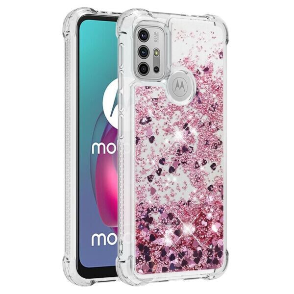 Силиконовый (TPU) чехол Deexe Liquid Glitter для Motorola Moto G10 / Moto G20 / Moto G30 - Rose Gold Hearts
Силиконовый (TPU) чехол Deexe Liquid Glitter для Motorola Moto G10 / Moto G20 / Moto G30 - Rose Gold Hearts