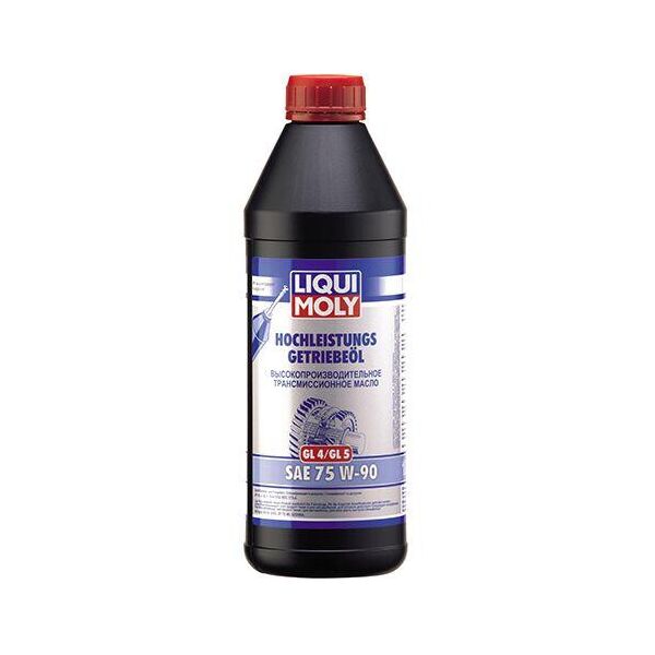 Синтетическое трансмиссионное масло Liqui Moly Hochleistungs-Getriebeoil SAE 75W-90 GL 4+ 1 л.
Синтетическое трансмиссионное масло Liqui Moly Hochleistungs-Getriebeoil SAE 75W-90 GL 4+ 1 л.