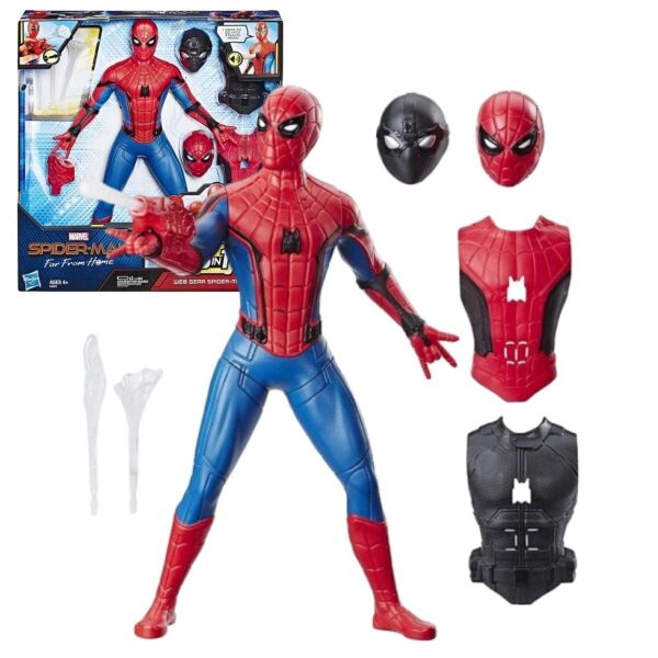 Большая игровая фигурка супергерой Hasbro Человек-Паук с оружием Spider-Man Web Gear Deluxe детская игрушка
Большая игровая фигурка супергерой Hasbro Человек-Паук с оружием Spider-Man Web Gear Deluxe детская игрушка