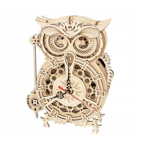 Деревянный 3D конструктор Robotime LK503 Owl Clock для детей и подростков (F_6704-22603)
Деревянный 3D конструктор Robotime LK503 Owl Clock для детей и подростков (F_6704-22603)