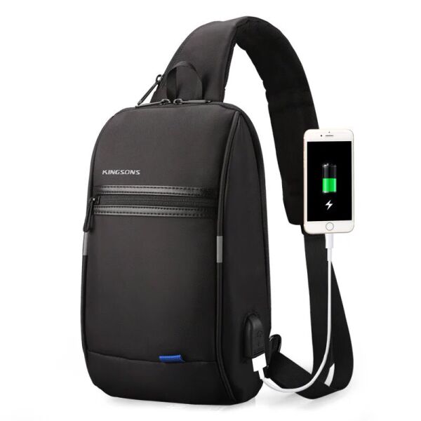 Рюкзак на одно плечо Kingsons KS3174W Black для мужчин повседневная USB для зарядки потайной карман (F_4207-12226)
Рюкзак на одно плечо Kingsons KS3174W Black для мужчин повседневная USB для зарядки потайной карман (F_4207-12226)