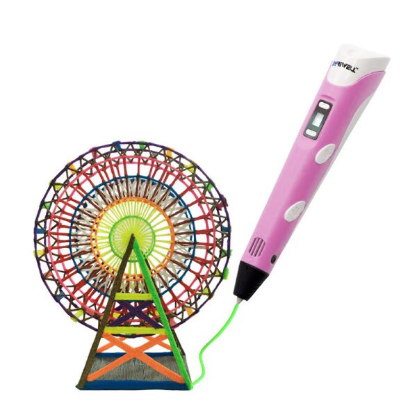 Детская 3D-ручка My Core MyRiwell RP-100B Pink с ABS PLA пластиком LCD экраном набором пластика нить 1.75mm (F_4993-15497)
Детская 3D-ручка My Core MyRiwell RP-100B Pink с ABS PLA пластиком LCD экраном набором пластика нить 1.75mm (F_4993-15497)