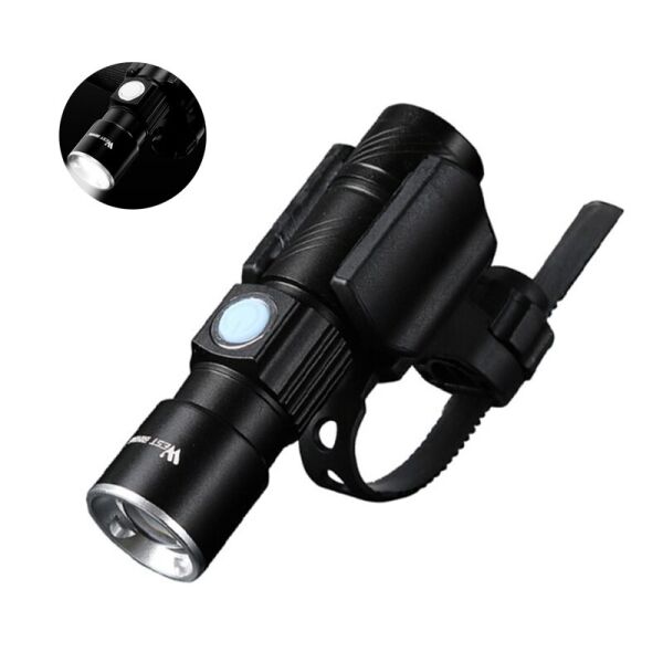 Велосипедный фонарь West Biking 0701126 Black с креплением USB порт на аккумуляторе передний велофонарь (F_5088-15562)
Велосипедный фонарь West Biking 0701126 Black с креплением USB порт на аккумуляторе передний велофонарь (F_5088-15562)