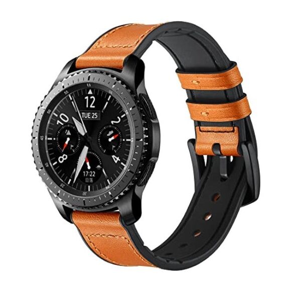 Ремешок 22мм Кожаный + Силикон для Amazfit Stratos 3 | GTR 47mm | GTR 2 Коричневый BeWatch (1230104)
Ремешок 22мм Кожаный + Силикон для Amazfit Stratos 3 | GTR 47mm | GTR 2 Коричневый BeWatch (1230104)