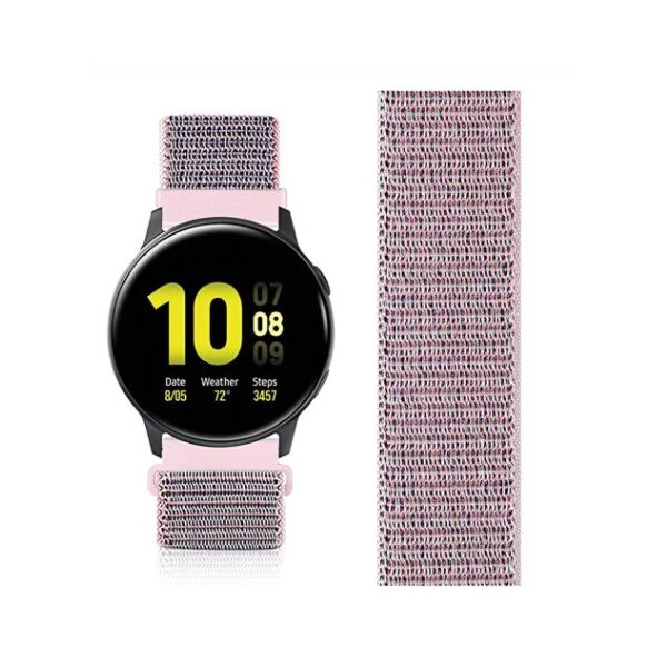 Ремешок для Samsung Galaxy Watch 42 | 3 41mm | Active | Active 2 нейлоновый 20мм липучка Розовый BeWatch (1011338)
Ремешок для Samsung Galaxy Watch 42 | 3 41mm | Active | Active 2 нейлоновый 20мм липучка Розовый BeWatch (1011338)