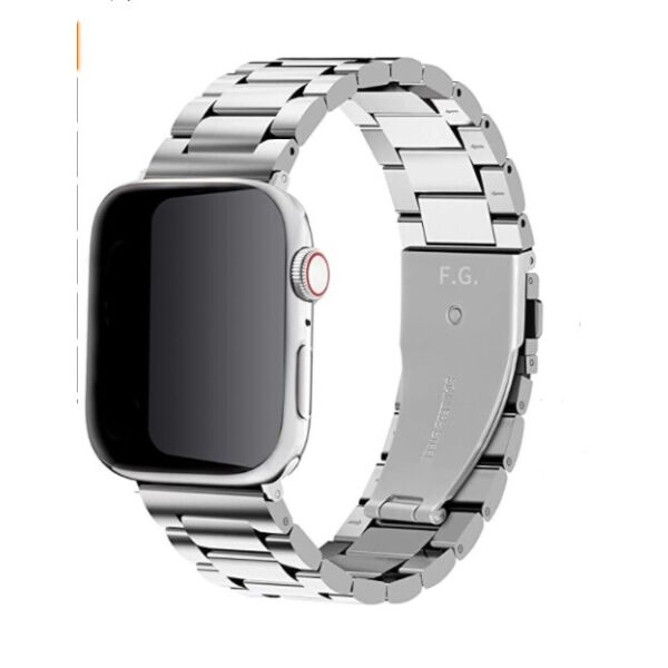 Браслет для Apple Watch series 3 | 4 | 5 | 6 с шириной корпуса 42|44mm Ремешок классический стальной Серебристый BeWatch (1020405)
Браслет для Apple Watch series 3 | 4 | 5 | 6 с шириной корпуса 42|44mm Ремешок классический стальной Серебристый BeWatch (1020405)