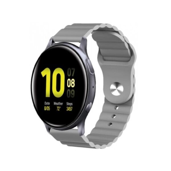 Ремешок для Samsung Galaxy Watch 42 | 3 41 mm | Active | Active 2 силиконовый 20мм Wave Серый BeWatch (1010707)
Ремешок для Samsung Galaxy Watch 42 | 3 41 mm | Active | Active 2 силиконовый 20мм Wave Серый BeWatch (1010707)