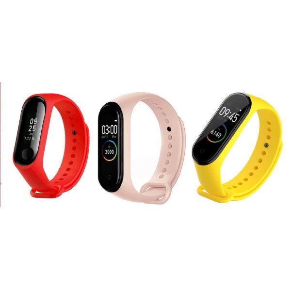 Ремешок силиконовый для Xiaomi Mi Band 3 | 4 Набор из 3х штук Ярко красный, Кремовый, Желтый BeWatch (1040600)
Ремешок силиконовый для Xiaomi Mi Band 3 | 4 Набор из 3х штук Ярко красный, Кремовый, Желтый BeWatch (1040600)