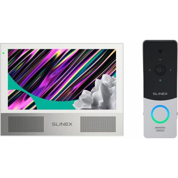 Комплект видеодомофона Slinex Sonik 7 White + Вызывная панель Slinex ML-20HD Silver Black
Комплект видеодомофона Slinex Sonik 7 White + Вызывная панель Slinex ML-20HD Silver Black