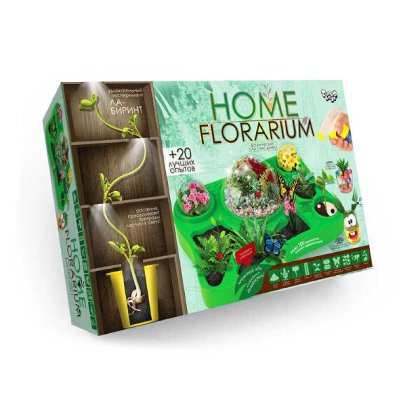 гр Набор для выращивания растений "Home Florarium" HFL-01-01 рус. (5) "ДАНКО ТОЙС"
гр Набор для выращивания растений "Home Florarium" HFL-01-01 рус. (5) "ДАНКО ТОЙС"