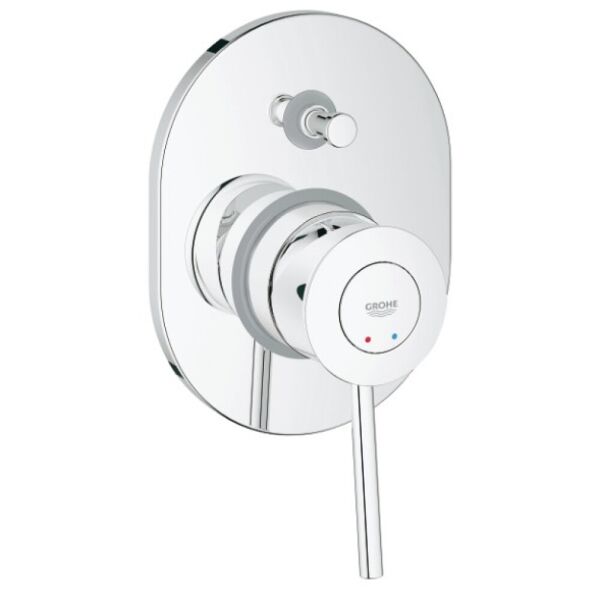 Смеситель скрытого монтажа для душа Grohe BauClassic 29047000 для двух потребителей
Смеситель скрытого монтажа для душа Grohe BauClassic 29047000 для двух потребителей
