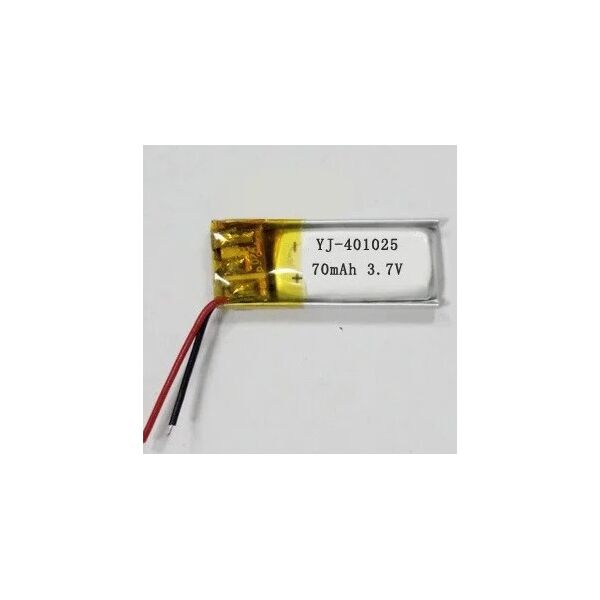 Аккумулятор 401025 Li-Pol для Bluetooth гарнитуры Серебристый 70mah 3.7V (1702214215)
Аккумулятор 401025 Li-Pol для Bluetooth гарнитуры Серебристый 70mah 3.7V (1702214215)