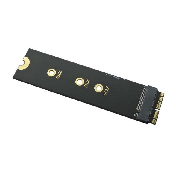 Адаптер на макбук переходник M.2 NGFF SSD to 12+18pin 2013-2017 MacBook Retina, MacBoook Air, iMac
Адаптер на макбук переходник M.2 NGFF SSD to 12+18pin 2013-2017 MacBook Retina, MacBoook Air, iMac